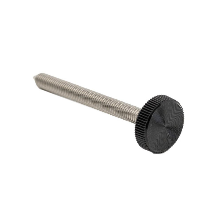 replacement small tension screw for industrial cannabis grinder hopper pan