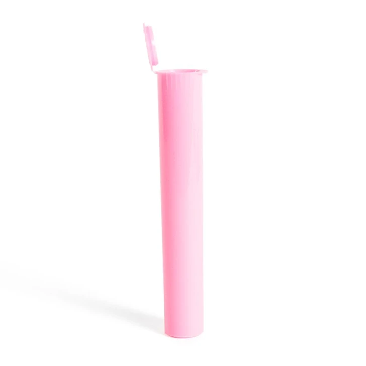  116mm J-Line Pre-Roll Tube - Pink - Child Resistant [1500 tubes per Case] 