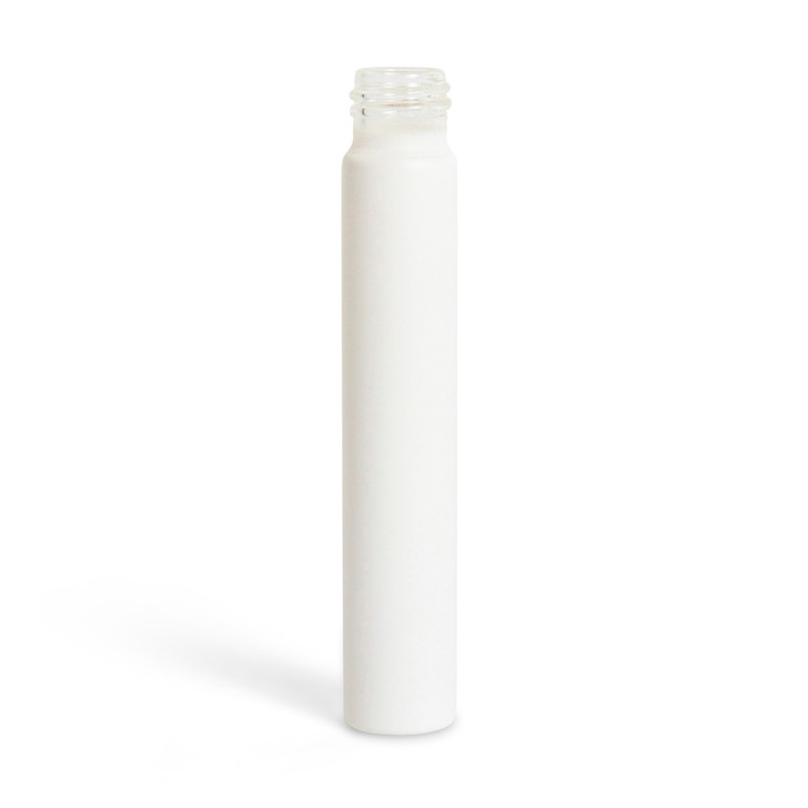 Matte White Child Resistant Glass Tube for Pre-roll Main