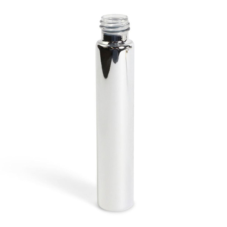  115mm Silver Glass Tube - Fits 22mm Cap - Child-Resistant - [400 per Case] [TUBE ONLY] 