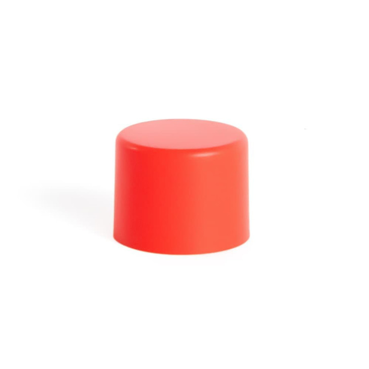  22mm Matte Red Smooth Child Resistant Cap [400 per Case] [CAP ONLY] 