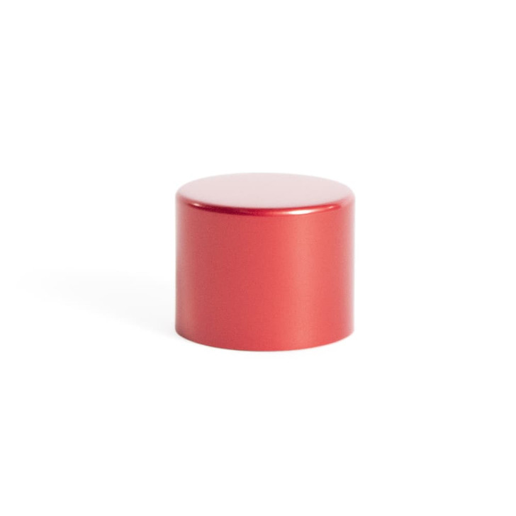 22mm Red Alumite CR Cap [400 per Case] [CAP ONLY] 