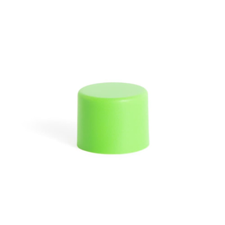  22mm Matte Green Smooth Child Resistant Cap [400 per Case] [CAP ONLY] 