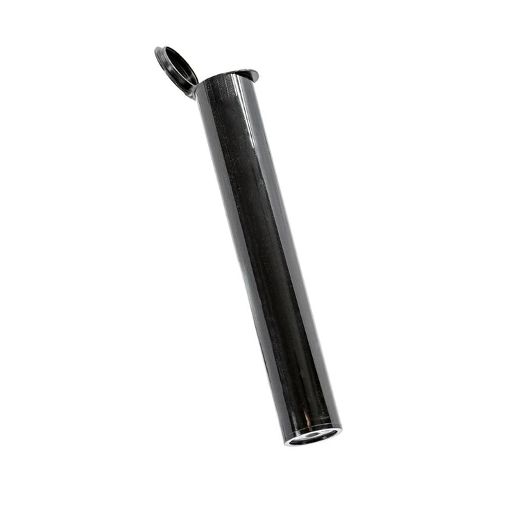  116mm Tech-line Pre-Roll Tube - Black - Child Resistant [1000 tubes per Case] Made in the USA 