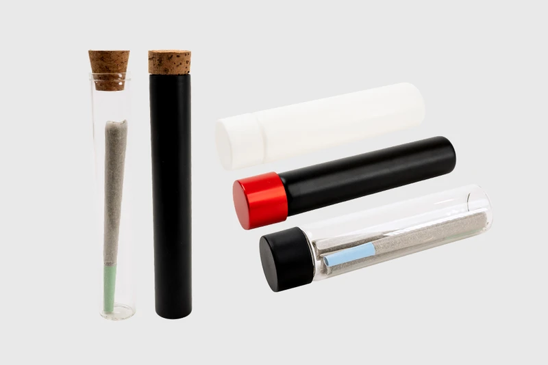 Glass Pre Roll Packaging Tubes