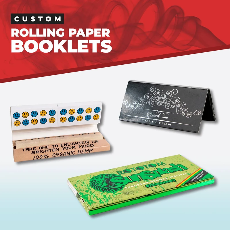 Custom Rolling Paper Booklets