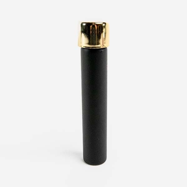 115mm black glass preroll tube main