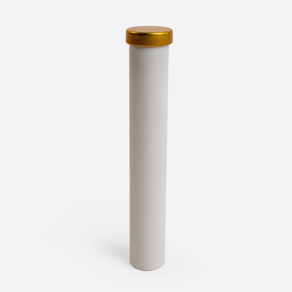 Glass tube with champagne cork 125mm