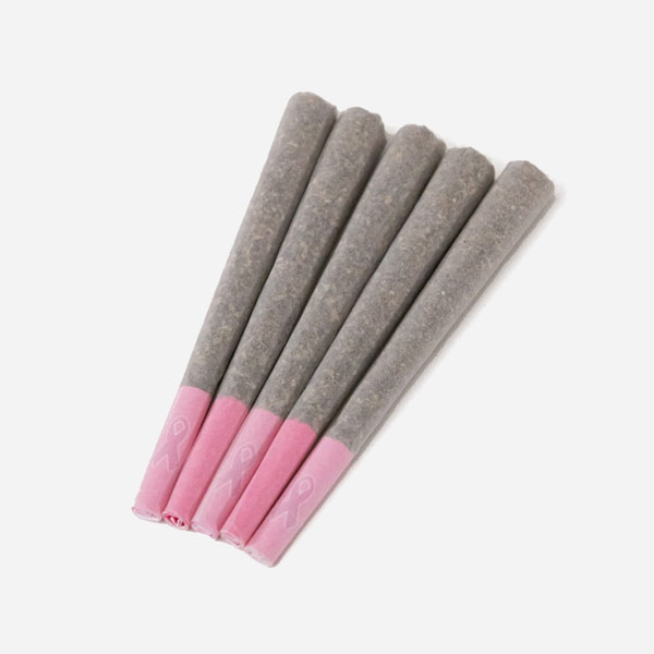 Orange Tipped Cones - Natural Brown Paper - Designer Pre-Rolled Cones 