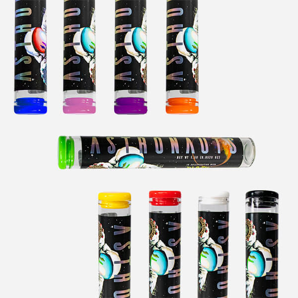 30 Dram Translucent Pop-Top Multipack Tube - Multiple Colors - Fits 19  Dogwalkers 