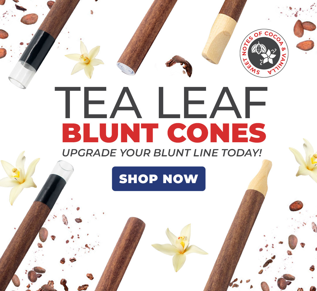 Tea Leaf Blunt Cones