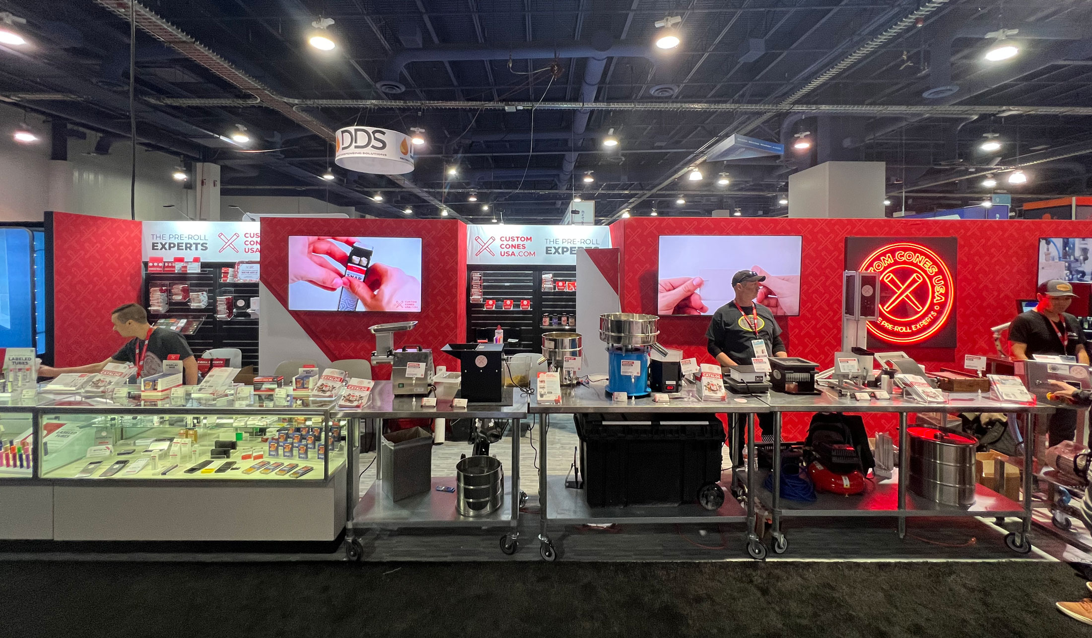 Custom Cones USA Trade Show Booth