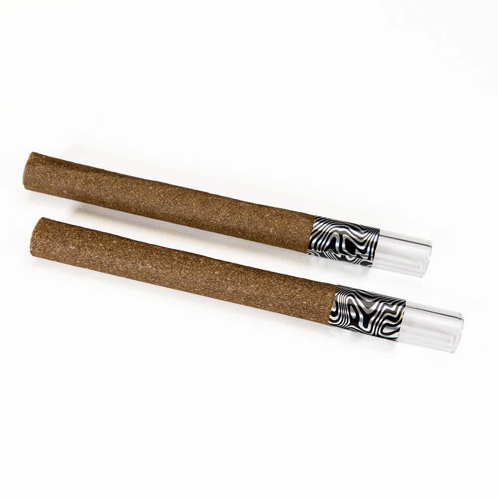 Hemp Wrap Blunts in Bulk, Glass Tip Luxury Blunts