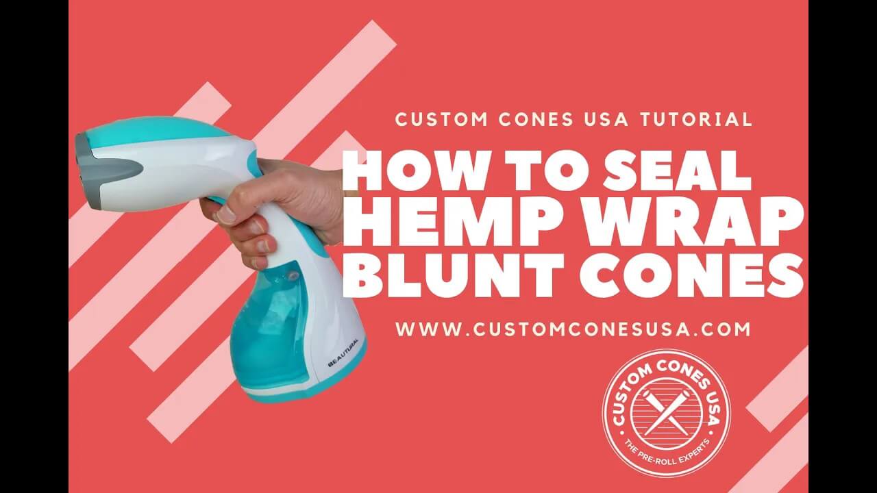 Steam Hemp Wrap Cones Video