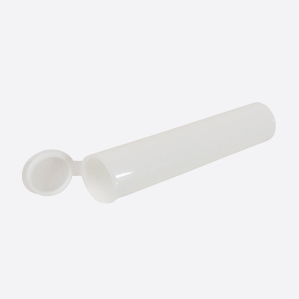 116mm Eco-line-R Pre-Roll Tube - White - Child Resistant - 25% PCR