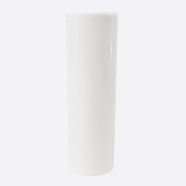 Glossy White 98mm Extra Wide Pre-Roll Tube