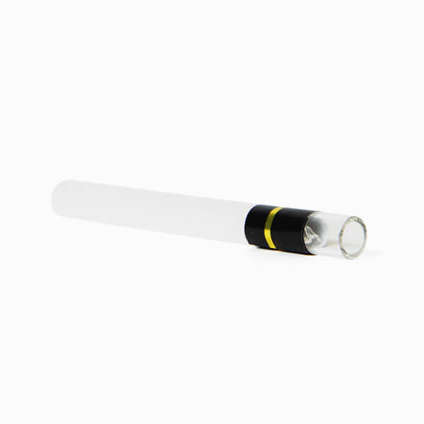  tube with black band glass tip  