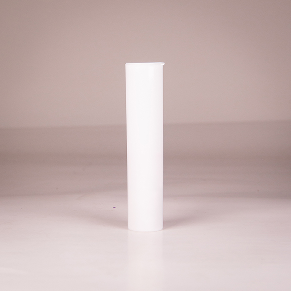 114mm white joint tube with lid closed