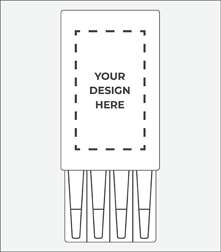 4-Pack Push Pack With Dividers