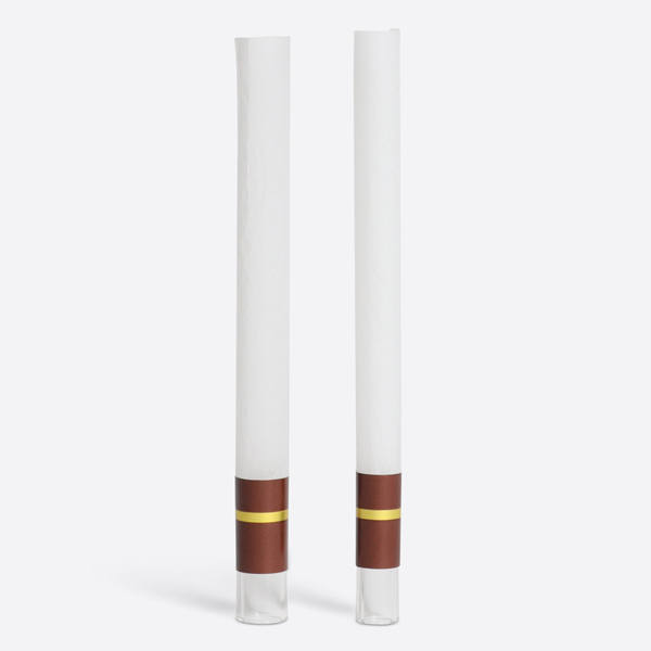 glass-tipped paper tubes