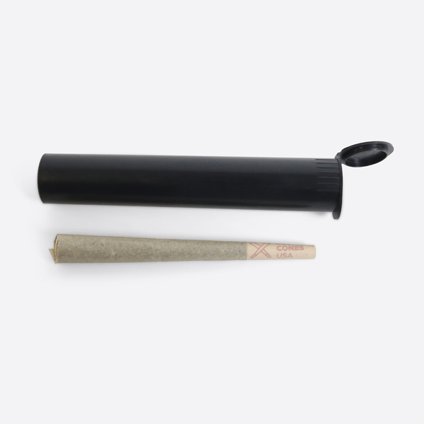 90mm Joint Tube | Cartridge Tube - Made in USA - Opaque Black