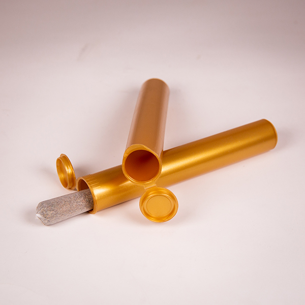 116mm gold joint tube with joint laying down