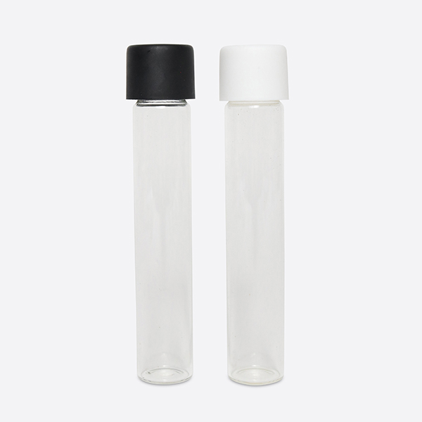 Glass Joint Tubes - Child Proof - White Cap - 240ct