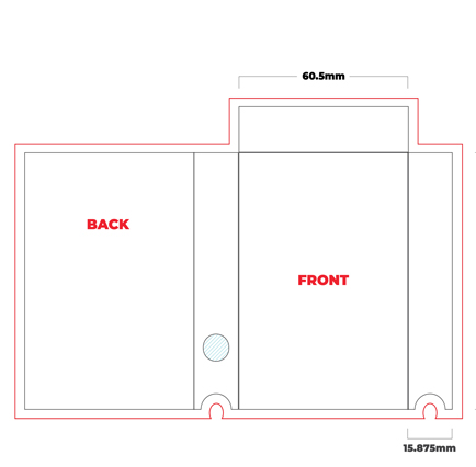 1 Inch Custom Button Boxes (200 count)