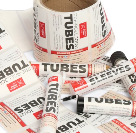 Personalized Pre Roll Tubes with Your Print Logo - Order Today