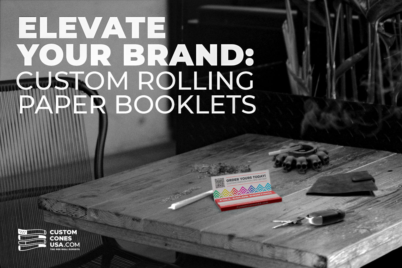 Elevate Your Brand: Custom Rolling Paper Booklets - Custom Cones USA