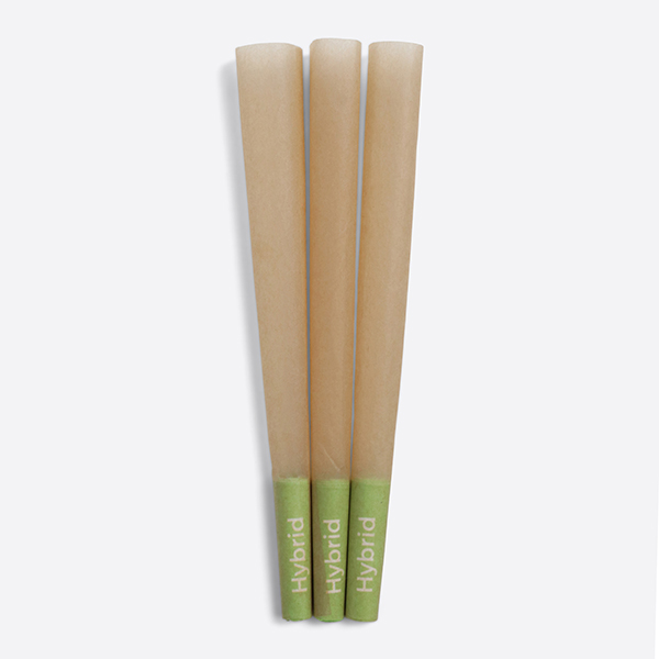 84mm, 98mm & 109mm Hybrid - Green - Natural Brown - Pre-Rolled Cones ...