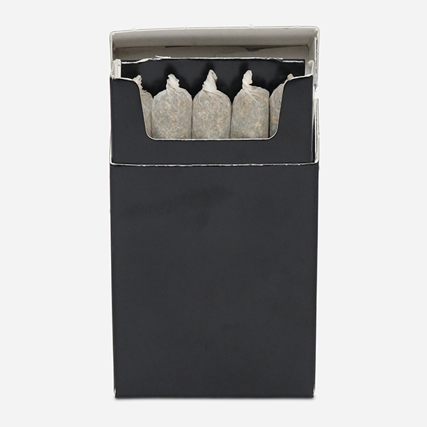 Unbranded Cigarette Boxes W/insert - Black - 