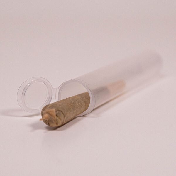 116mm clear joint tube with joint laying down