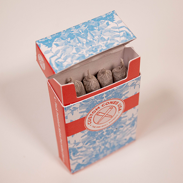 cigarette style box paper pre-roll multi pack packging