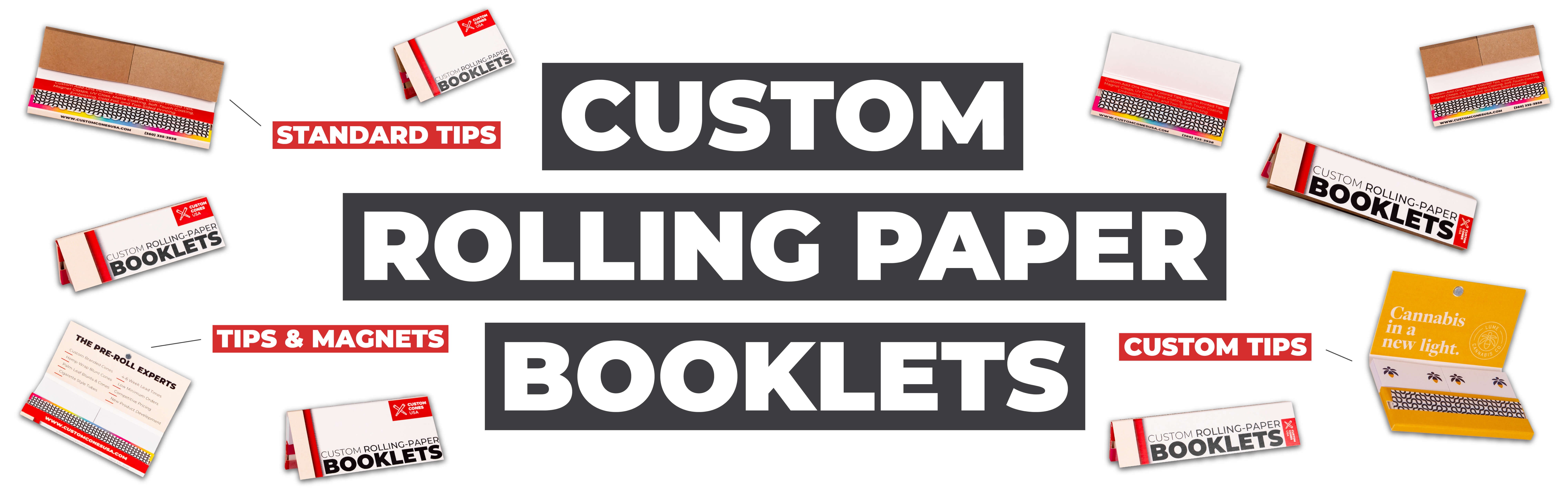 Custom Rolling Papers Custom Cones Usa