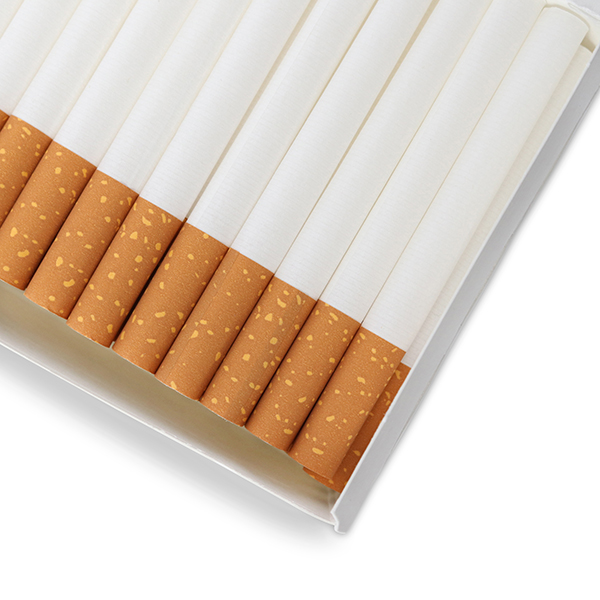 Cigarette Style Tubes - High Flow Filter, White Hemp Paper, White