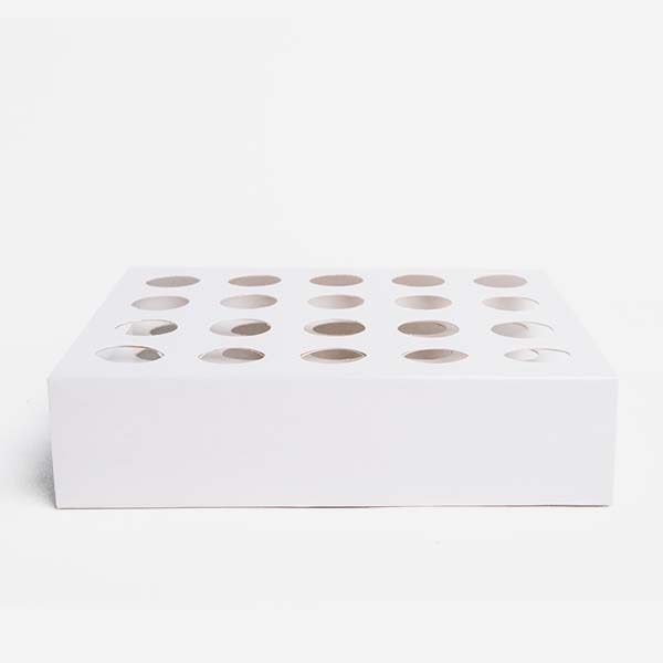 20 Pack White Display Box Insert