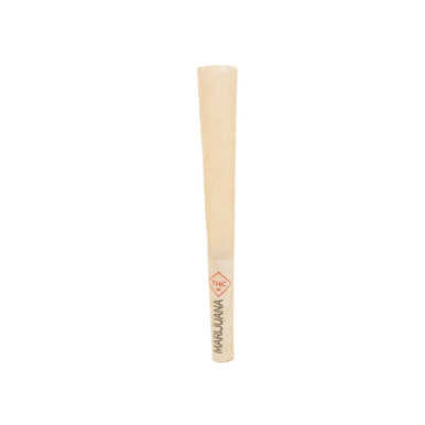 Marijuana/THC Labeled 70mm/26mm Pre-Rolled Cone Natural Brown ...