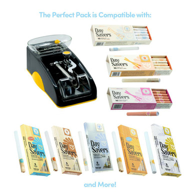 *Discontinued* DaySavers Perfect Pack - Pre-Roll Tube & Cone Filling Machine