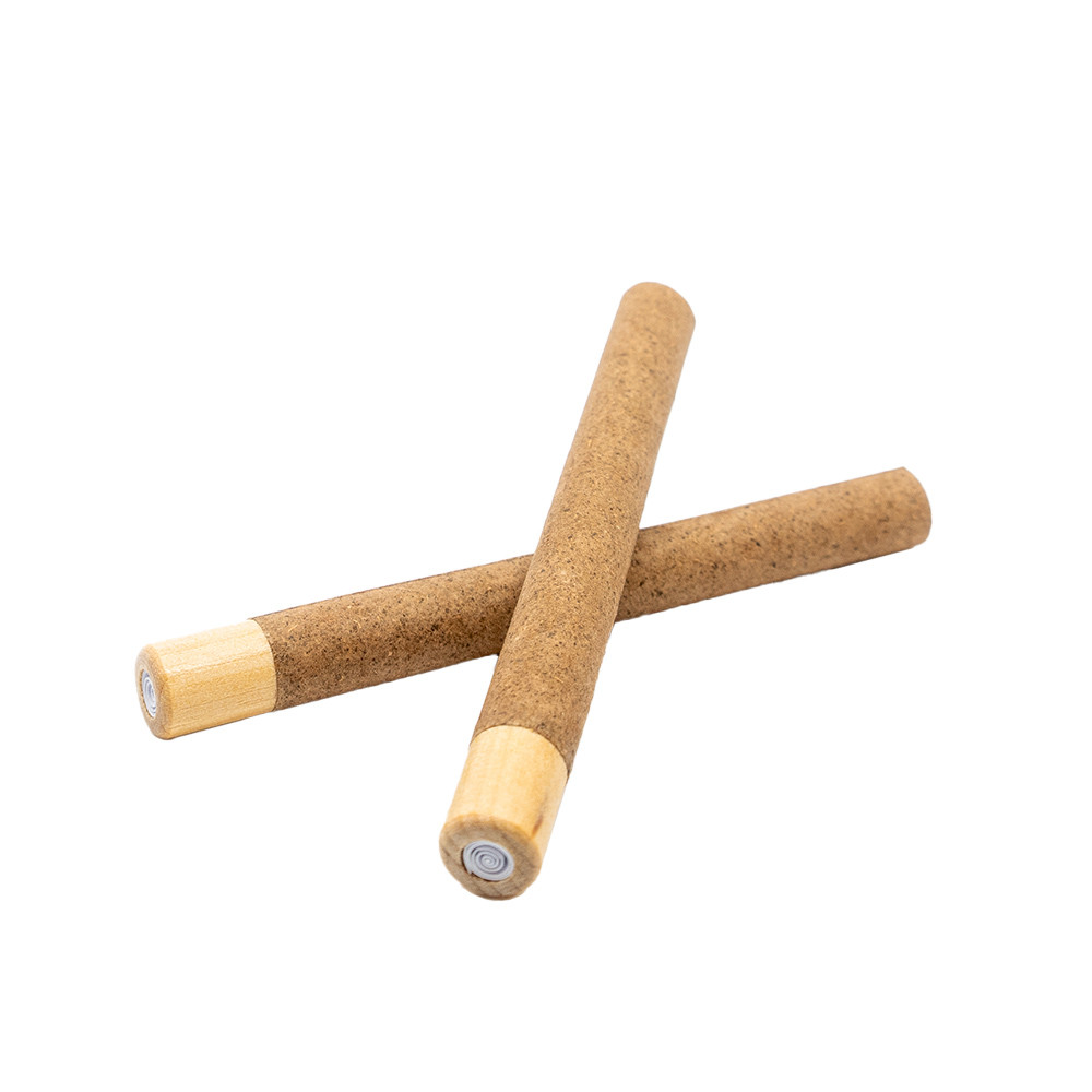 weed cigarette tubes 16mm Colored Glass Tube Stash Tube, USA Made 109mm Pre-Rolled Tube Standard Brown