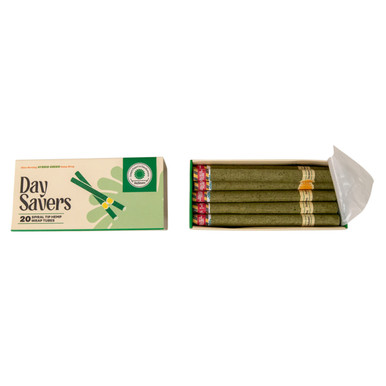 green hemp artisan tube