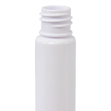 115 millimeter white pet plastic pre roll tube close up