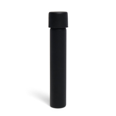 Glass Preroll Tube - Black Cap - KingPalm