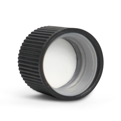 22mm Black Ridged CR Cap [400 per Case] [CAP ONLY]