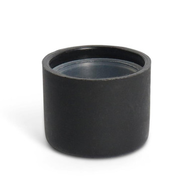 22mm Matte Black Smooth CR Cap [400 per Case] [CAP ONLY]