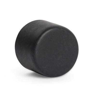 22mm Matte Black Smooth CR Cap [400 per Case] [CAP ONLY]