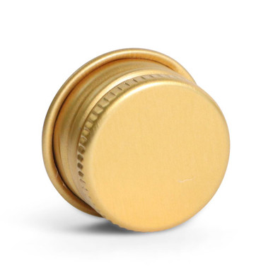 22mm Gold Aluminum Non-CR Cap [400 per Case] [CAP ONLY]