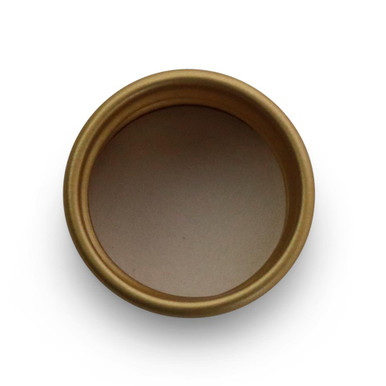 22mm Gold Aluminum Non-CR Cap [400 per Case] [CAP ONLY]