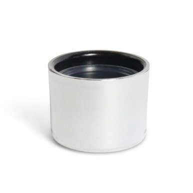 22mm Metallic Silver CR Cap [400 per Case] [CAP ONLY]