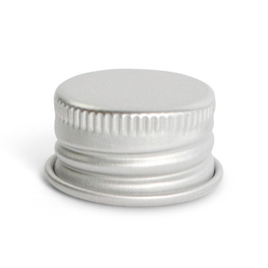 22mm Silver Aluminum Non-CR Cap [400 per Case] [CAP ONLY]